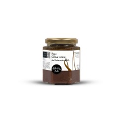 Black Kalamata olive paste, organic